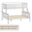 Muskoka Bunk Bed with Built-in Ladder Included-1801099302