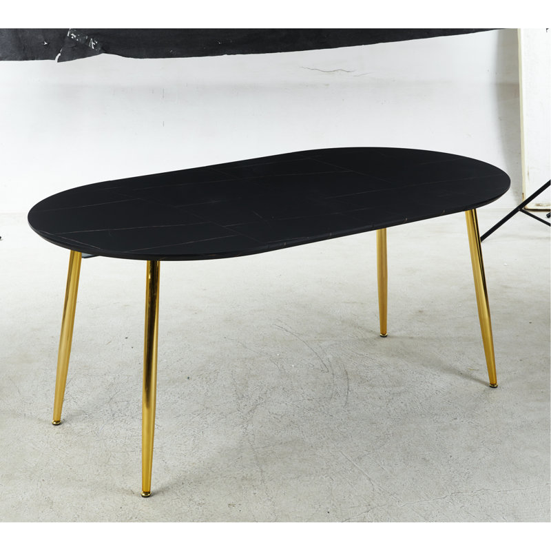 Table de bureau extensible en métal Analeya