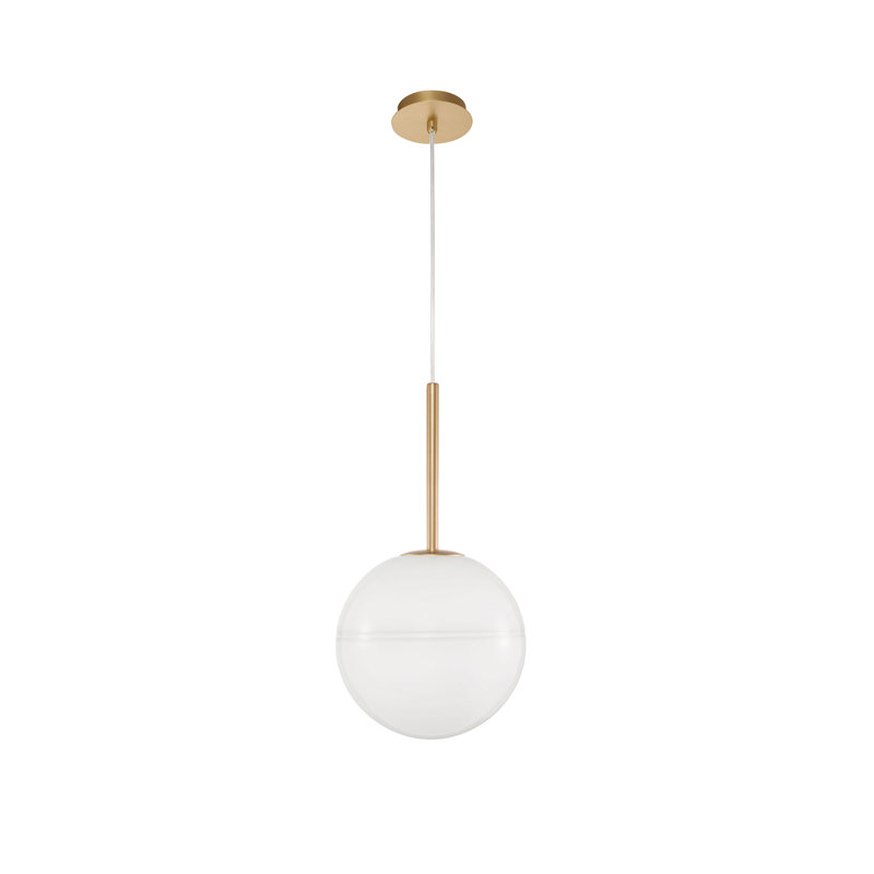 1 - Light Gold Single Pendant