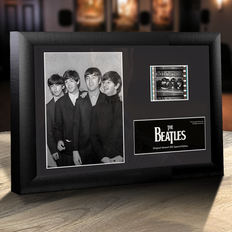 The Beatles (The Fab Four) Framed FIlmCells Desktop Presentation