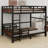 Separable Bunk Beds,With Raised Security Fence-470407008