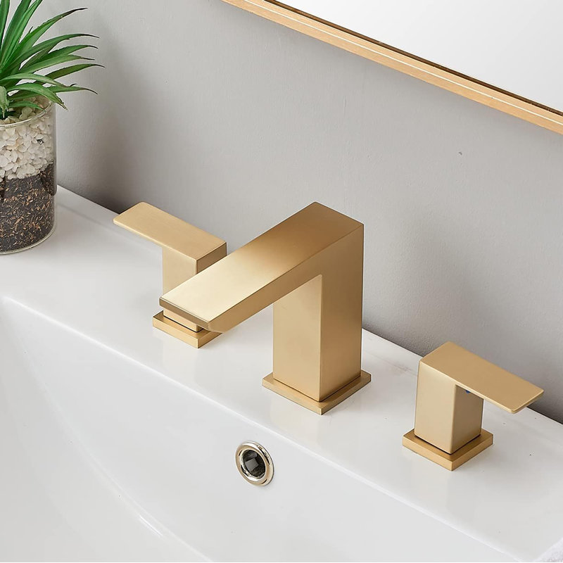  Robinet de salle de bain Gold Waterfall, Doré