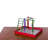 Charlan One-of-a-Kind 10 in. Bird Play Gym for Table Top