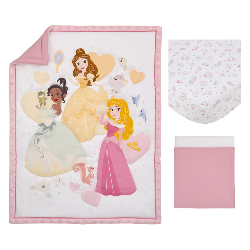 Nojo 3 Piece Crib Bedding Set