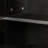 Freestanding  Cabinet with Inadjustable Shelves and two Doors for Kitchen, Dining Room,black-2006673946