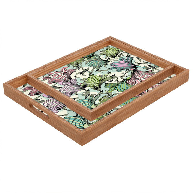 Plateau de service, H 1,75 po x l 18 po x P 14 po