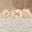 Ensemble de serviettes 100% coton turc 3 pièces SHELL ROW-1407943654