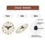 Horloge murale rétro avec oiseau