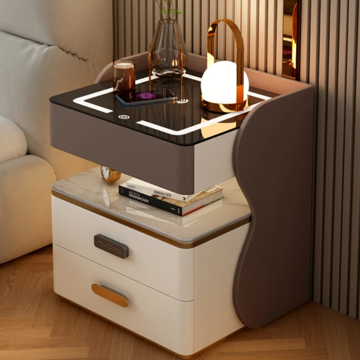 Cindyann 15.74cm W Manufactured Wood Bedside Table
