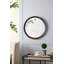 Décoration murale 20 po x 1,5 po style transitionnel en bois de manguier avec cadre en bois de manguier massif pour salle de bain-133407153-133407155