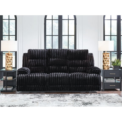 Rhine Falls Power Reclining Sofa with Drop Down Table