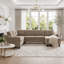 Canapé modulaire en U en chenille et canapé modulaire pour un confort de salon spacieux-1816227701