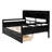Full Size Daybed In , Two Drawers, Bedside Shelf And Wood Slat Support, Good For Home Entertainment Support Shelf, Decor-791288459-791288452