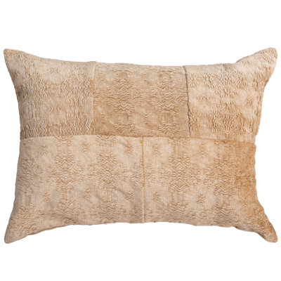  Coussin décoratif en coton texturé
