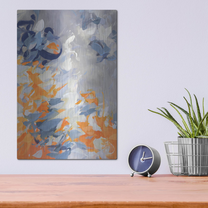 Wrought Studio ™ «Expands Quêtes» par Cameron Schmitz, art mural en métal,, H 16 po x l 12 po