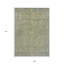 Tapis d'intérieur et d'extérieur lavable vert artichaut 9 pi x 12 pi artichaut