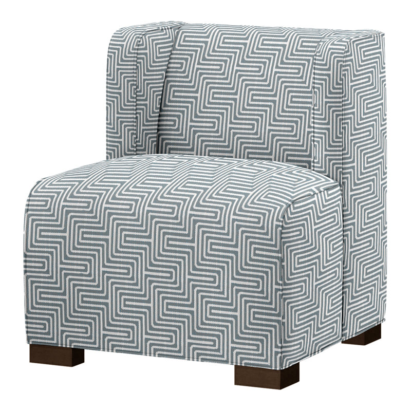 Joan Slipper Chair, Expresso, Perigold Francine Dusty Rose
