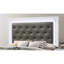 Mobilier de chambre à coucher capitonné en faux-diamant Crocodile