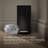 6-Liter Step Trash Can, Black Stainless-79449845