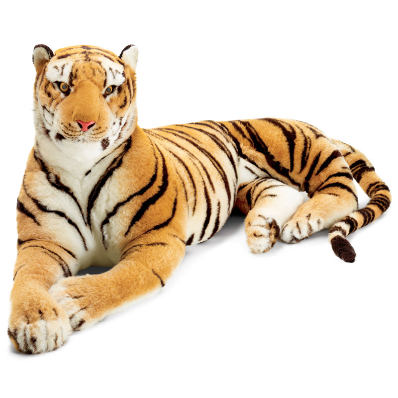 Décoration de tigre grandeur nature