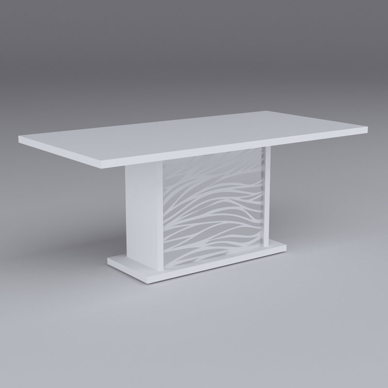 Stanley Extendable Dining Table, White