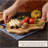 Crystalia Olive Wood Cutting Board with Spreader Knife – Handmade Live Edge Solid Wood Cheese & Bread Serving Board, Unique Natural Charcuterie Board