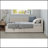 Modern Style Twin Size L Shape Corner Bed, Linen Upholstered  Daybed  With Two Storage Drawers-1629554166