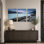 Ensemble de 3 tableaux sur toile représentant un lac de montagne, pour la décoration du salon, de la chambre et de la maison.