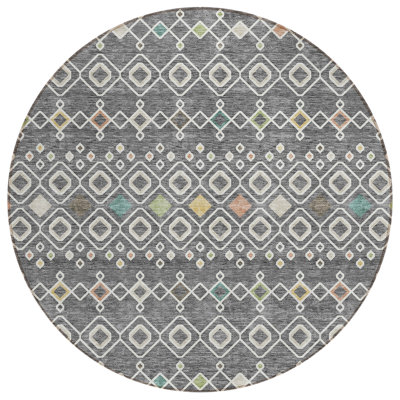 Aleighna Area Rug with Non-Slip Backing