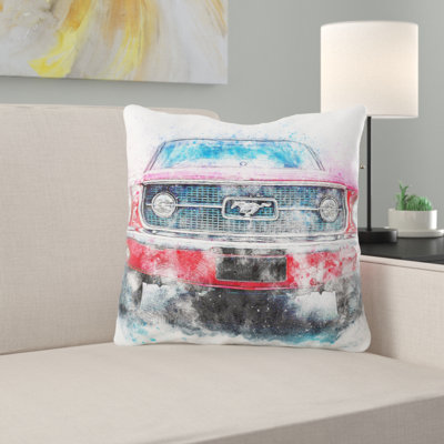 Reversible Throw Pillow