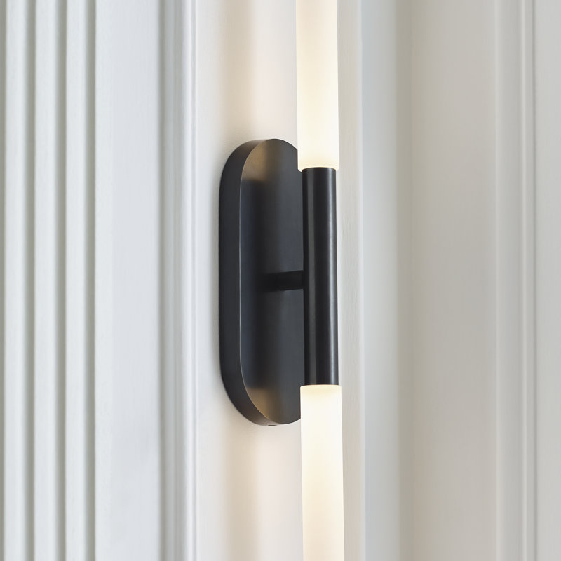 Kelly Wearstler Rousseau Medium Vanity Sconce, Bronze