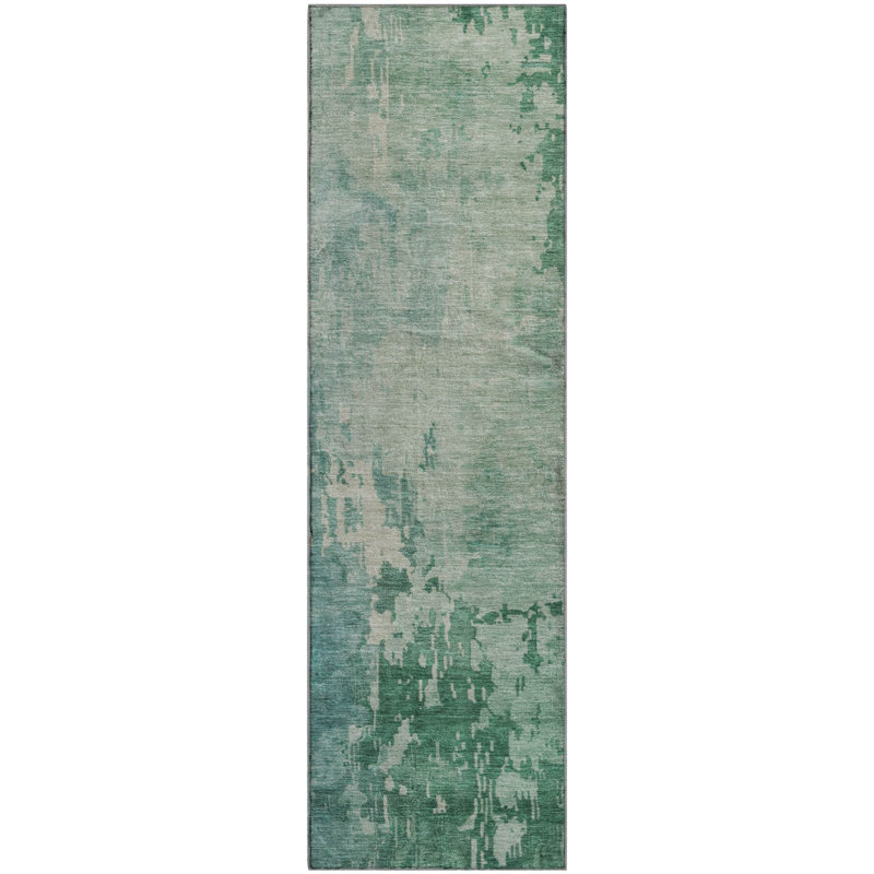 Premium Machine Washable Alijah AMF1257 Abstract Rug, Runner 2'3" x 7'6"