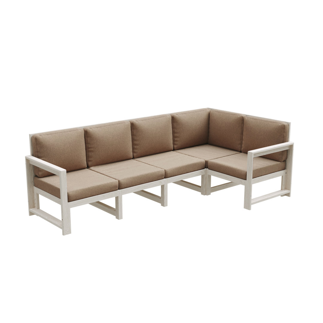 Gartensofa Jaqualon mit Kissen