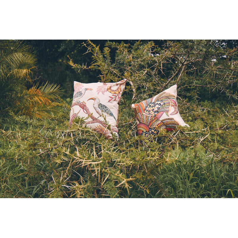 Hornbill Garden - Cotton - Stone