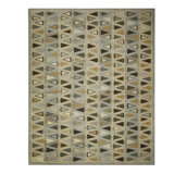 Rug & Kilim’S Scandinavian Gray Brown And Blue Wool Rug