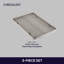 Bakeware Baking Sheet Pan and Cooling Rack Set, 3 Piece