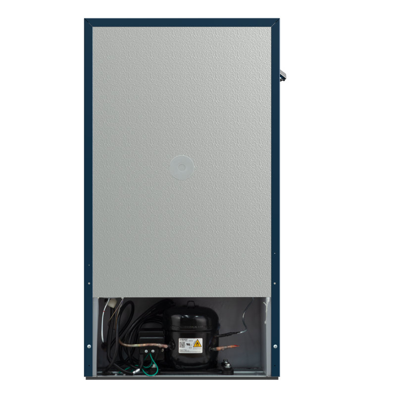 Frigidaire, 3.2 Cu. Ft. Retro Compact Refrigerator, Built-In Side Bottle Opener, Azure