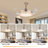 Bergstein 42'' Ceiling Fan with LED Lights