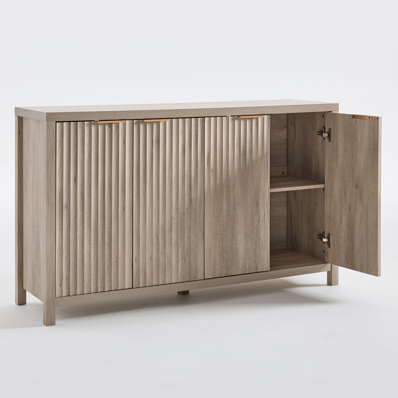 Buffet Nicolee 56 ", Chêne gris-beige