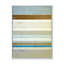 «Teal Meets Beige Abstract Art II», art mural moderne et contemporain sur toile-651600684-651600675