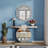 Rillamas Console Table Mirror Set