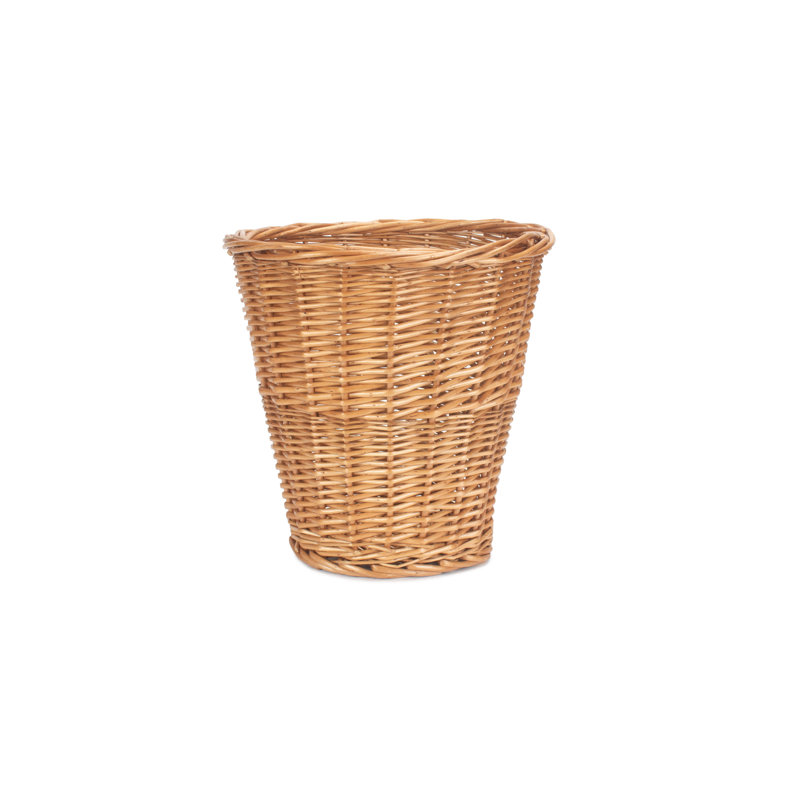 Wicker Light Steamed Waste Paper Bin