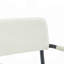 Ensemble de 4 chaises de salle à manger, chaises de salle à manger rembourrées, accoudoirs suspendus à la table, pieds en métal avec finition en aérosol-101088479-101088477