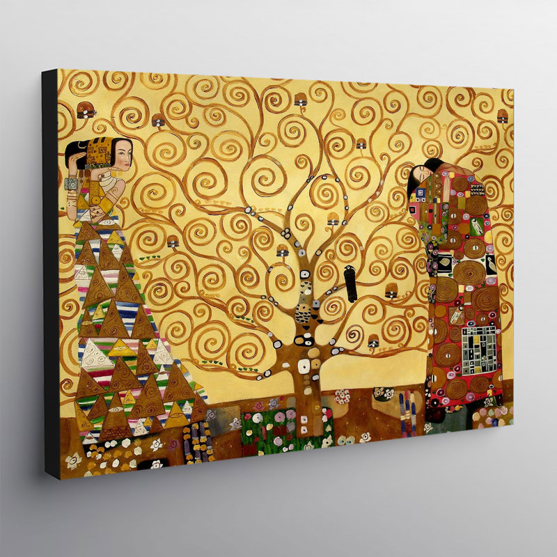 Tree Of Life by Gustav Klimt - Wrapped Canvas Print, 30.5cm H x 40.6cm W x 3.8cm D