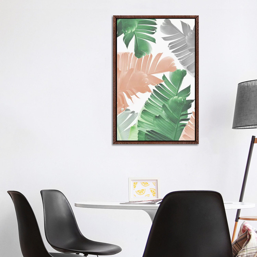 Banana Leaf Play von Sisi & Seb - Gallery-Wrapped Canvas Giclée on Canvas