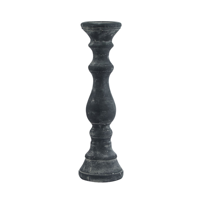 Andrian Candle Accessories, 40cm H x 12cm W x 12cm D, Grey