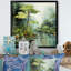 «Tropical Jungle River II» - art mural bord de mer tropical-1630621747-1630621744