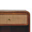 Alvenia 45cm W Solid Wood Bedside Table