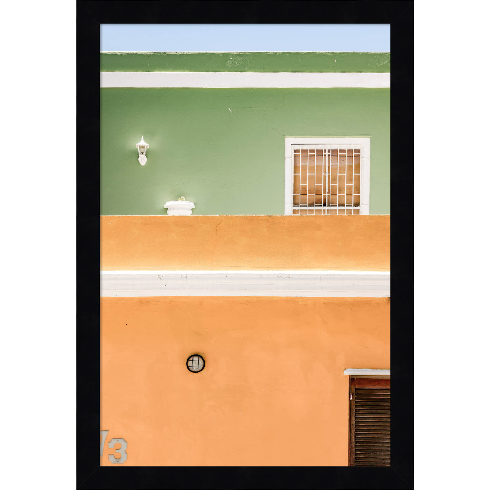 Piara "Joy House" Print by Shot by Clint, Black, 17" H x 12" W