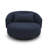 Dubenky Upholstered Swivel Cuddler Chair-1832350187